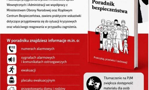 Poradnik w języku migowym.